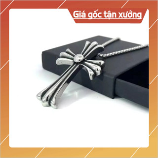 Dây chuyền unisex chữ thập lơn  bảo hành 12 tháng ( chỉ bán mặt).