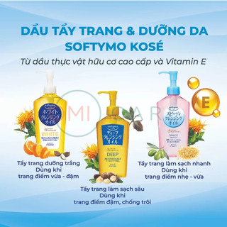 Dầu Tẩy Trang Kose Softymo Cleansing Oil (230ml)