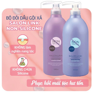 Dầu Gội, Xả Nhật Không Chứa Silicone/Siêu Dưỡng Salon Link Extra Chuyên Dùng Cho Tóc Khô Hư Tổn, Uốn, Nhuộm 1000ml/Chai