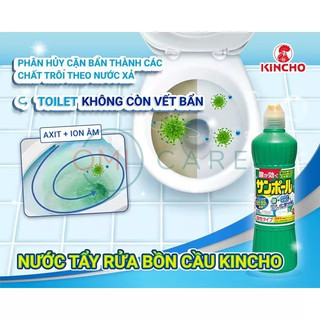 Nước Tẩy Rửa Bồn Cầu Kincho Nhật Bản (Chai 500ml)