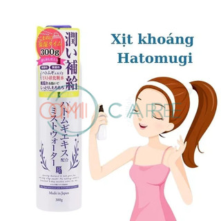 [DATE 12/9/2026] Xịt Khoáng Trắng Da Dưỡng Ẩm Chiết Xuất Ý Dĩ REIHAKU Hatomugi Platinum Label Nhật Bản 300g