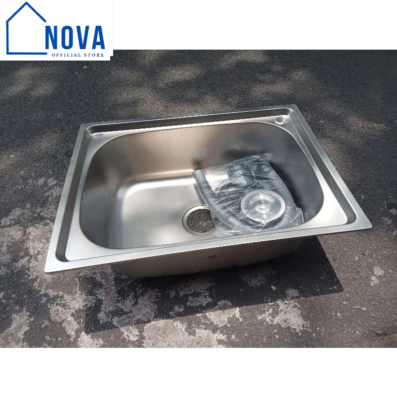 Chậu Rửa Chén Bát 1 Hộc Inox 304 , Bồn Rửa Bát 1 Ngăn inox 304 ,Chậu ...