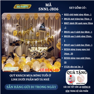 Set trang trí sinh nhật người lớn SNNL-J806