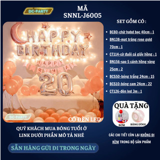 Set trang trí sinh nhật người lớn SNNL-J6005