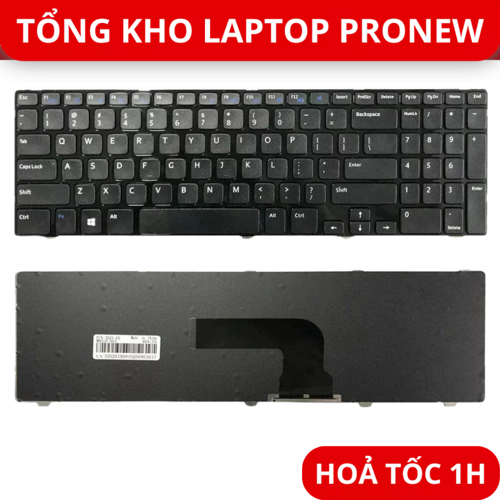 [Hàng Loại 1 Cao Cấp] Bàn phím laptop Dell Inspiron 15 15R 3521 3531 ...