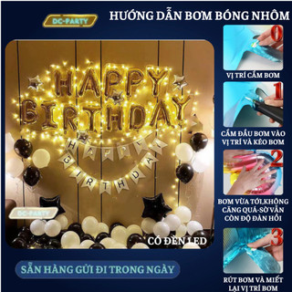 Set trang trí sinh nhật người lớn SNNL-9-10 KIỂU 2