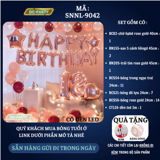 Set trang trí sinh nhật người lớn SNNL-9042
