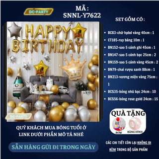 Set trang trí sinh nhật người lớn SNNL-Y7622
