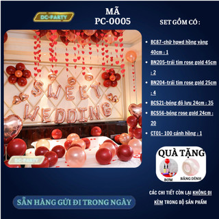 Set trang trí phòng cưới PC-0005