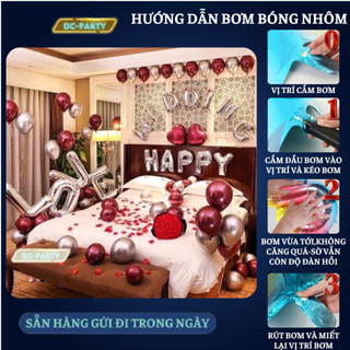 Set trang trí phòng cưới PC-ĐỎ 01