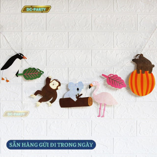 Dây cờ đuôi cá tam giác DC PARTY