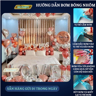 Set trang trí phòng cưới PC-HỒNG GOLD 01