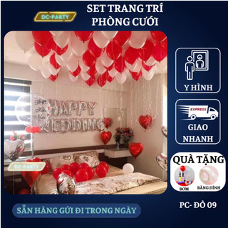 Set trang trí phòng cưới PC-ĐỎ 09