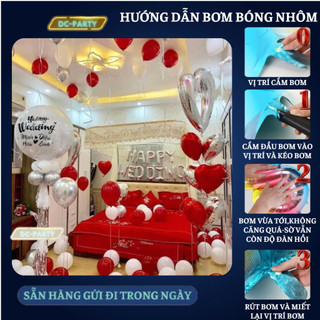 Set trang trí phòng cưới PC-ĐỎ 08