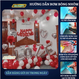 Set trang trí phòng cưới PC-ĐỎ 07
