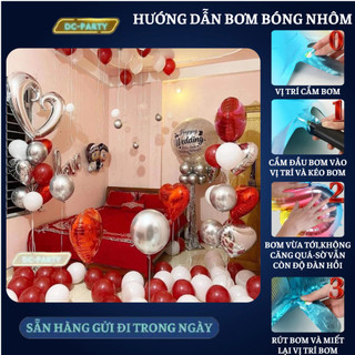 Set trang trí phòng cưới PC-ĐỎ 02