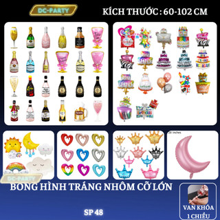 Bóng tráng nhôm nhiều hình cỡ lớn