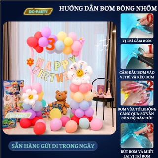 Set trang trí sinh nhật trẻ em SNTE-HOA CÚC 01