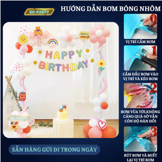 Set trang trí sinh nhật trẻ em SNTE-CHUỖI BÓNG 02