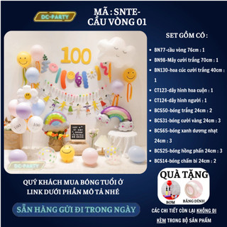 Set trang trí sinh nhật trẻ em SNTE-CẦU VÒNG 01