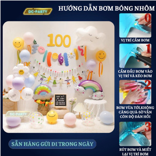 Set trang trí sinh nhật trẻ em SNTE-CẦU VÒNG 01