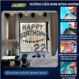 Set trang trí sinh nhật người lớn SNNL-ĐEN 05