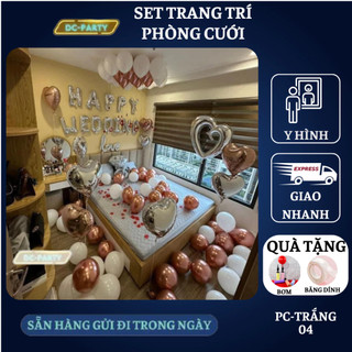 Set trang trí phòng cưới PC-TRẮNG 04