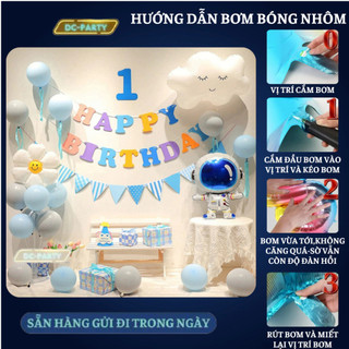Set trang trí sinh nhật trẻ em SNTE-PHI HÀNH GIA 01