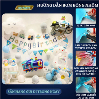 Set trang trí sinh nhật trẻ em SNTE-OTO 03