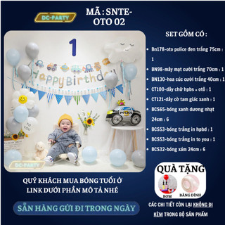 Set trang trí sinh nhật trẻ em SNTE-OTO 02