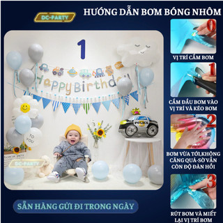 Set trang trí sinh nhật trẻ em SNTE-OTO 02
