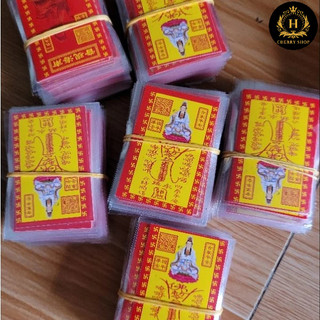 Sỉ combo 100 chiếc phù bình an mẹ quan âm - ép plastic
