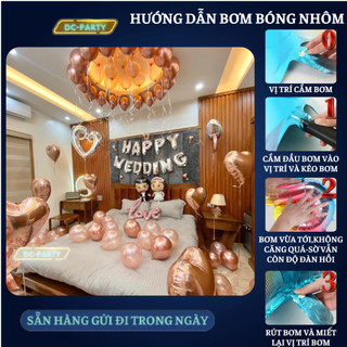 Set trang trí phòng cưới PC-VÀNG GOLD 02