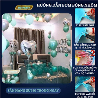 Set trang trí phòng cưới PC-XANH NGỌC 02