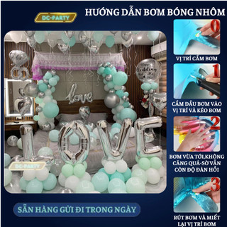 Set trang trí phòng cưới PC-XANH NGỌC 01