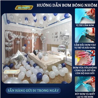 Set trang trí phòng cưới PC-TRẮNG 08
