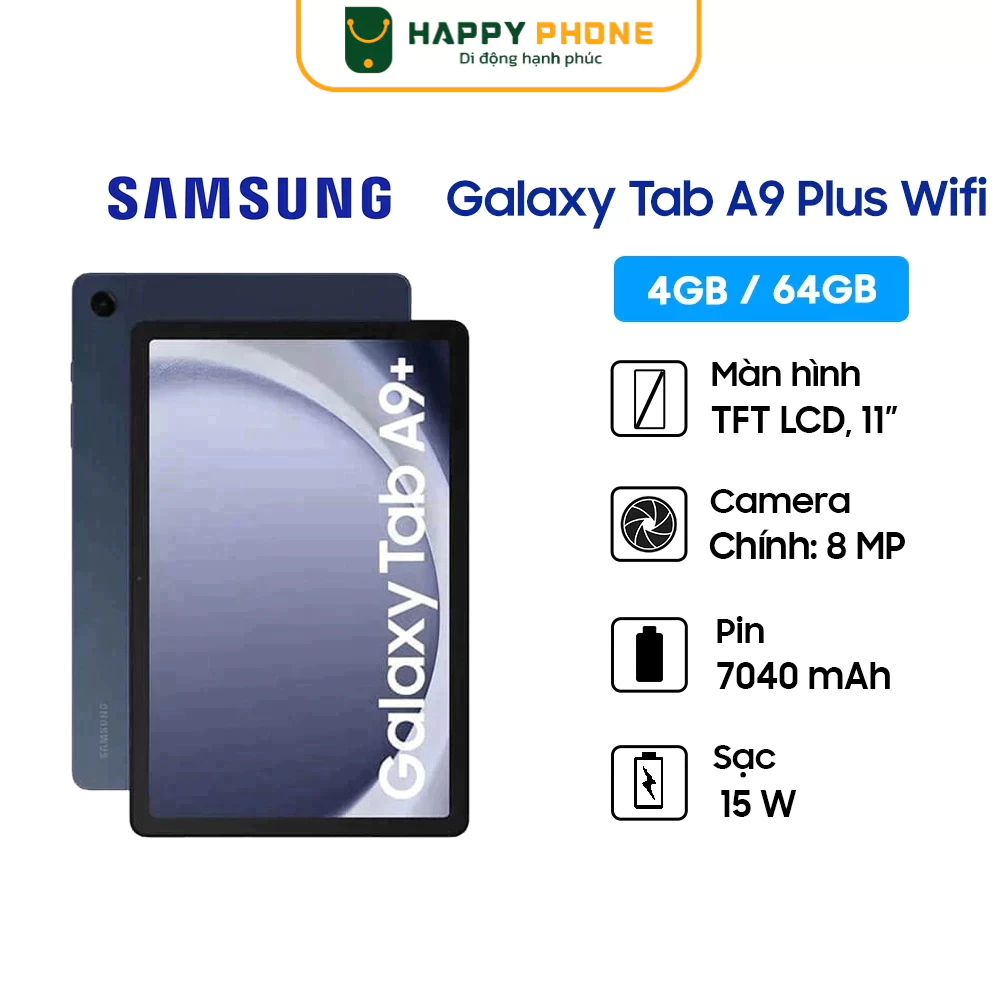 Ảnh Máy Tính Bảng Samsung Galaxy Tab A9 Plus Wifi - Hàng Chính Hãng, Mới 100%, Nguyên seal 2