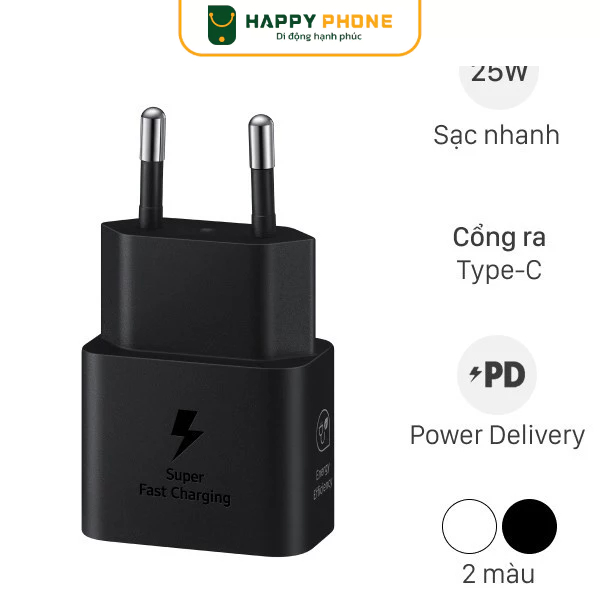 Ảnh Củ sạc Samsung 25W Type C (EP-T2510) - Hàng chính hãng, Mới 100% 1