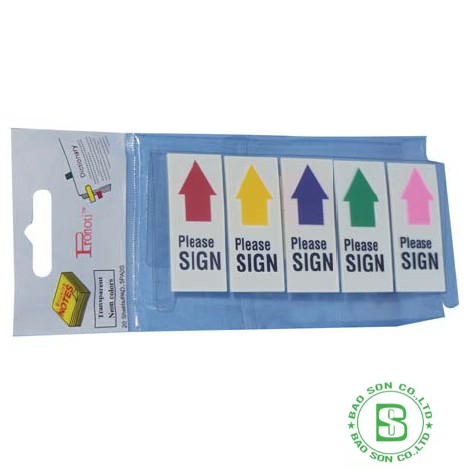 Giấy note Please Sign 45649, giấy ghi chú, note mũi tên | Shopee Việt Nam