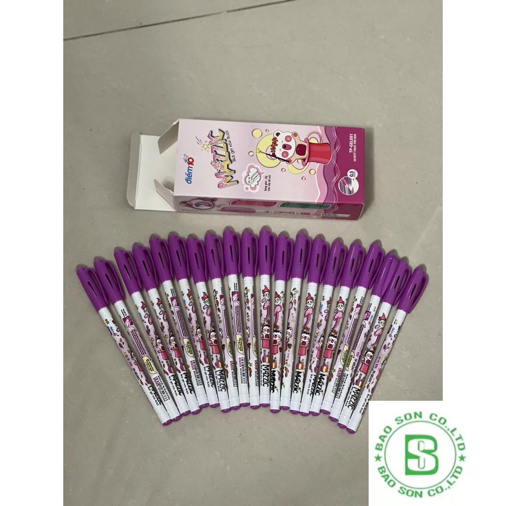 Bút gel xóa được mazzic mực tím dành cho học sinh cấp 1 | Shopee Việt Nam
