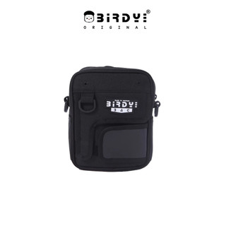 Túi đeo chéo nam nữ màu đen  ALIEN 1 - COLOR Bag nhỏ gọn cao cấp vải canvas chống nước thương hiệu Birdybag