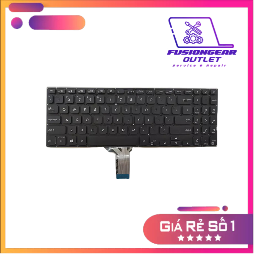 Clavier + Touchpad + Plasturgie Pour ASUS VivoBook S15 X530UA - Reconditionné Par Le Vendeur