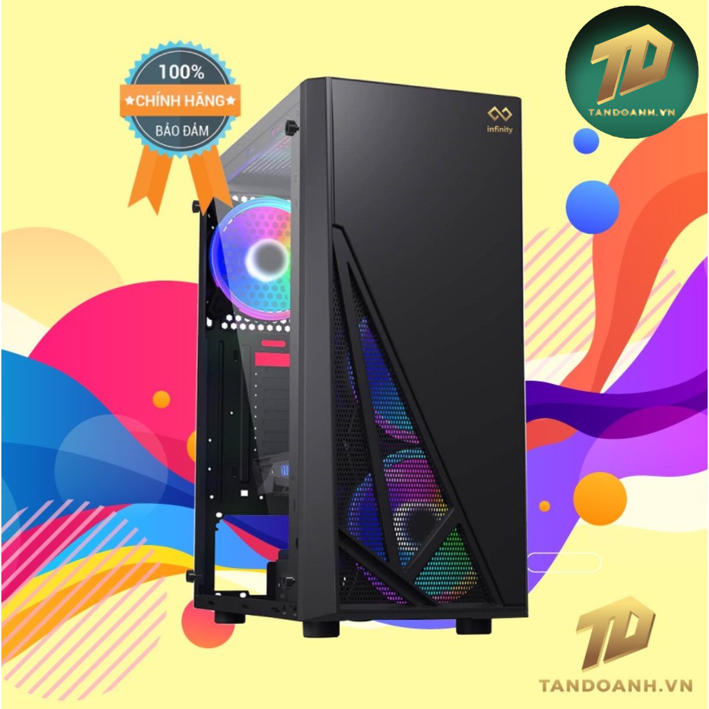 Vỏ Thùng Máy Tính Infinity Raven – Mid Tower Case | Shopee Việt Nam