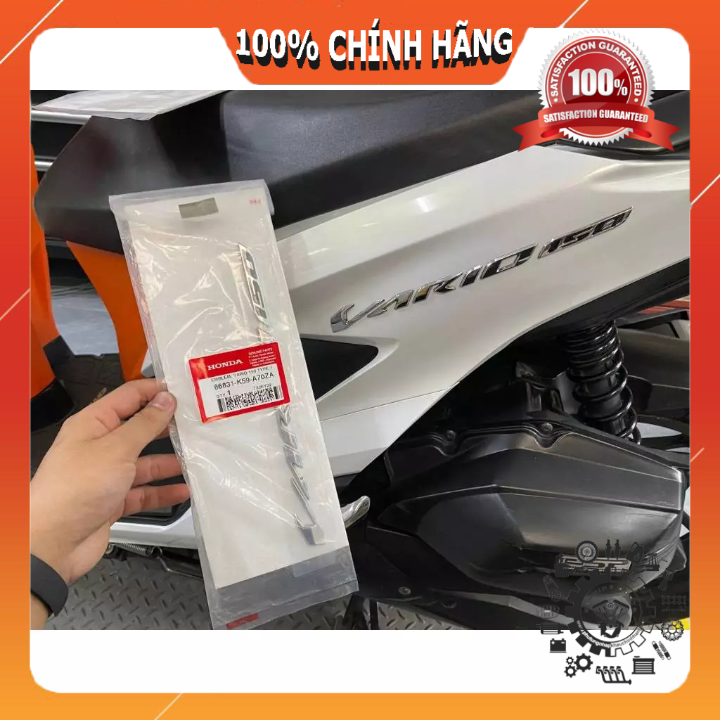 Tem xe chữ nổi Vario 150 2018 - 2021 các màu chính hãng Honda Indo ...