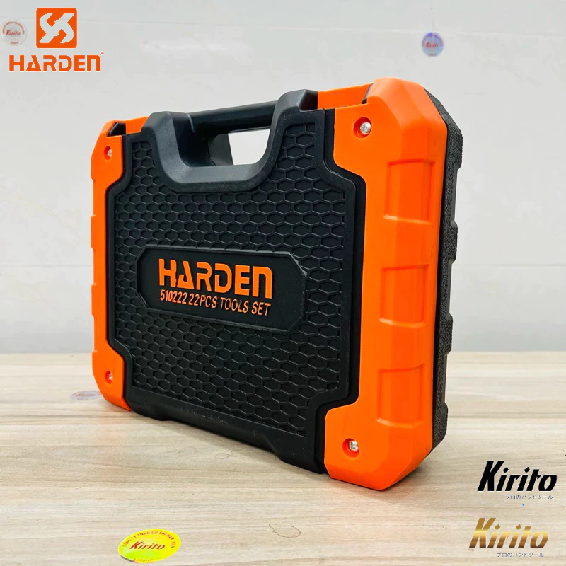 Bộ dụng cụ sửa chữa chuyên nghiệp 22 món thương hiệu harden tools cao cấp VAT +8%