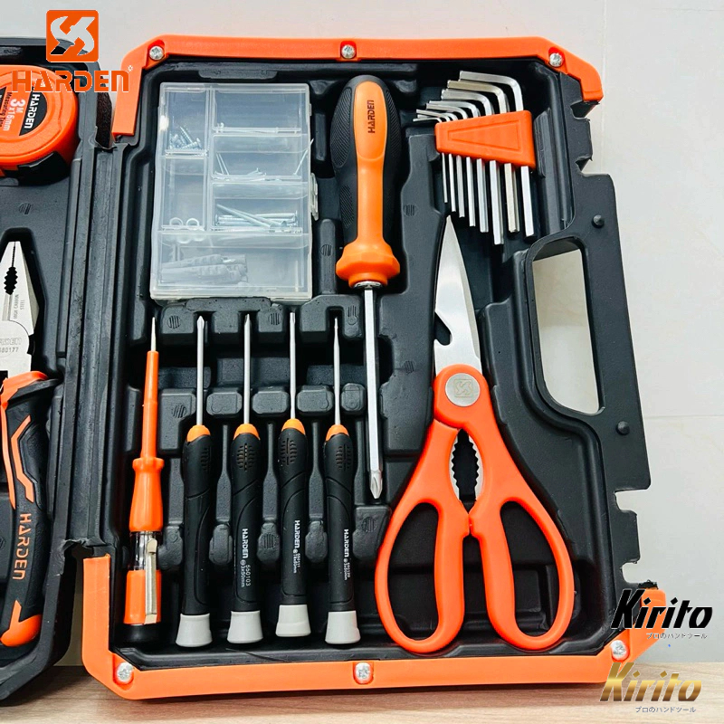 Bộ dụng cụ sửa chữa chuyên nghiệp 22 món thương hiệu harden tools cao cấp VAT +8%