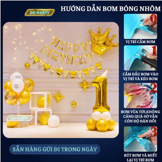 Set trang trí sinh nhật trẻ em SNTE-VƯƠNG MIỆN 01