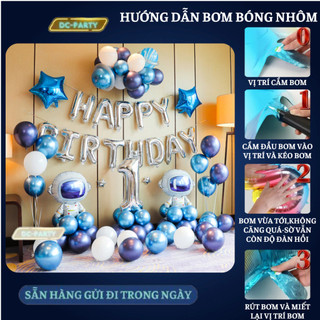 Set trang trí sinh nhật trẻ em SNTE-PHI HÀNH GIA 04