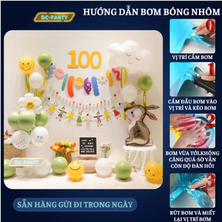 Set trang trí sinh nhật trẻ em SNTE - THỎ 01