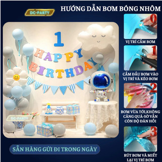 Set trang trí sinh nhật trẻ em SNTE-PHI HÀNH GIA 02
